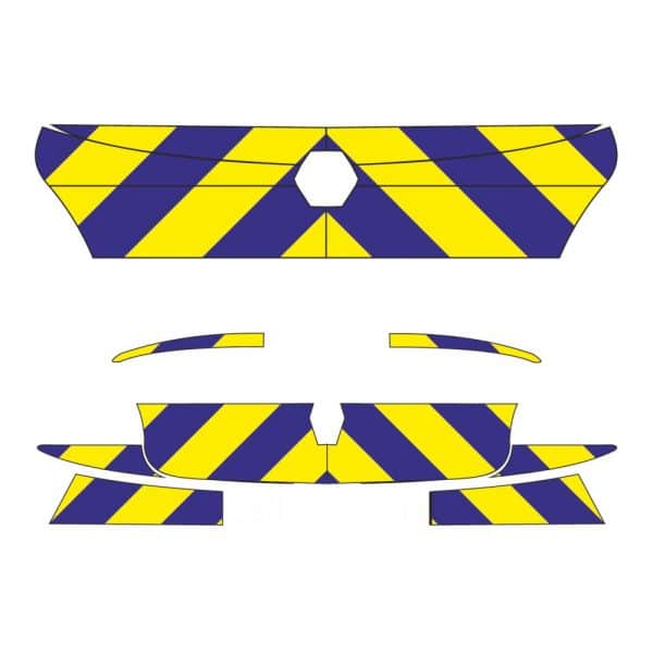 Kit Jaune-Bleu Total - RENAULT Mégane RS (2008-2012) – Image 2
